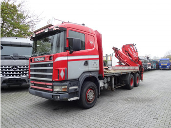 Kravas auto ar manipulatoru SCANIA R144