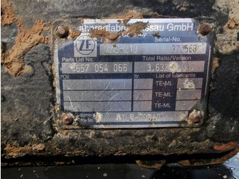 Pārnesumkārba ZF Industrial/Hyundai 4WG-210 Gearbox: foto 2