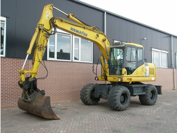 Riteņu ekskavators KOMATSU PW140
