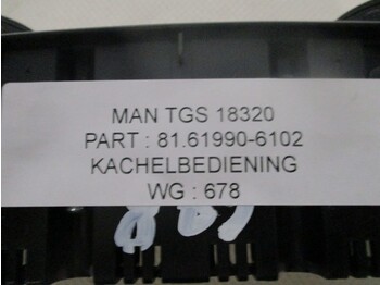 Elektrosistēma - Kravas automašīna MAN 81.61990-6102 kachel bediening: foto 2