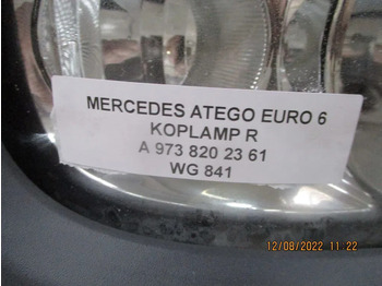Buferis - Kravas automašīna Mercedes-Benz A 967 885 02 03// 03 03// 01 08 BUMPER COMPLEET MET LAMEPEN 916 ATEGO MODEL 2016: foto 4