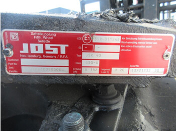 Seglierīce - Kravas automašīna jost JSK 40 //G50-X D 152 SCHOTEL EX MAN 18.460 MODEL 2018: foto 5 Seglierīce - Kravas automašīna jost JSK 40 //G50-X D 152 SCHOTEL EX MAN 18.460 MODEL 2018: foto 5