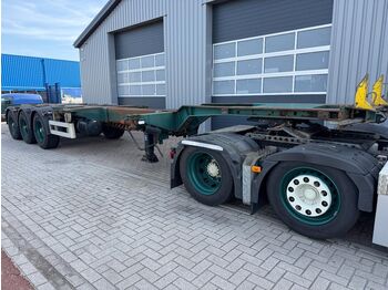Puspiekabe noņemamā virsbūve/ Konteineru vedējs PACTON