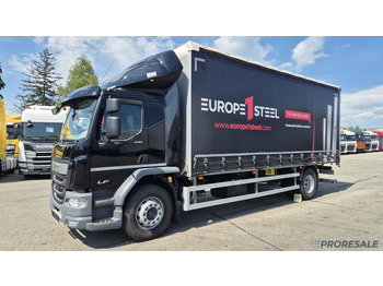 Kravas automašīna ar tentu DAF LF 290 FA Sleeper Cab EURO 6 - valník s plachtou: foto 2