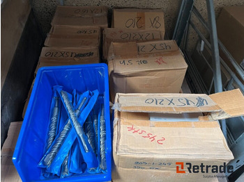 Jaunā Instrument/ Aprīkojums Forskelligt udstyr LOT med SDS BOR SDS BOR NYT: foto 3