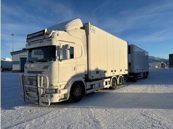 Kravas automašīna ar slēgto virsbūvi SCANIA R 730