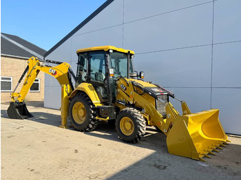 Jaunā Ekskavators-iekrāvējs Cat 424 4WD - Hammer Lines / Airco / Side Shift: foto 4