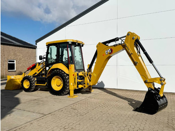 Jaunā Ekskavators-iekrāvējs Cat 424 4WD - Hammer Lines / Airco / Side Shift: foto 2