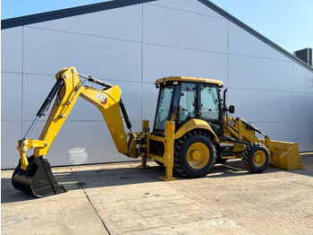 Jaunā Ekskavators-iekrāvējs Cat 424 4WD - Hammer Lines / Airco / Side Shift: foto 3