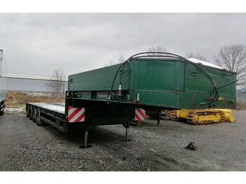 Puspiekabe zema profila platforma Goldhofer STZ-L4-43/80 Tieflader verlängerbar: foto 1