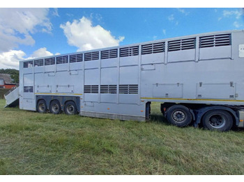 Puspiekabe dzīvnieku pārvadāšanai GRAY & ADAMS