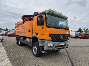 Asenizācijas mašīna Mercedes-Benz Actros 3344 /6X6 / Wiedemann / Works Great / NO Rust / capt8m3+: foto 4