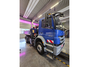 Mercedes-Benz Axor 1829 K 4x2 meiller tipper - crane PK8501 remote līzingu Mercedes-Benz Axor 1829 K 4x2 meiller tipper - crane PK8501 remote: foto 2