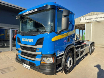 Konteineru vedējs/ Kravas automašīna ar noņemamā virsbūve SCANIA P 360