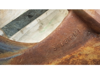 Diferenciālis - Ekskavators-iekrāvējs Fermec 860 Rear Axle Differential Housing 518212m1: foto 2