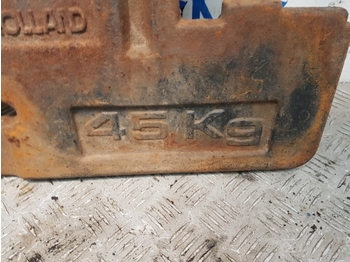 Pretsvars New Holland Ts, Tm, T6, T7, T6000, T7000, Tsa  Front Weight 45 Kg 87353832: foto 3
