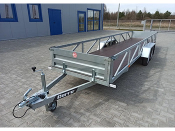 Jaunā Bortu piekabe/ Platforma CARRO dłużyca ramowa 612x123 cm, 750 kg: foto 5