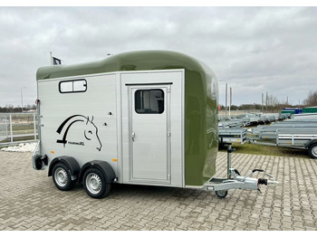 Jaunā Zirgu piekabe CHEVAL LIBERTÉ Cheval Liberte Touring Country XL przyczepa na dwa konie | duża siodlarnia | drzwi boczne | rampa przednia | 387×179 cm | ALUMINIOWA | Debon | dostawa | mocna i solidna |: foto 3