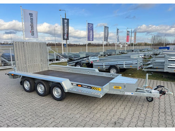 Lorries TPM35-4017 402x175 cm DMC 3500kg przyczepa 3 osiowa pod koparkę budowlanka līzingu Lorries TPM35-4017 402x175 cm DMC 3500kg przyczepa 3 osiowa pod koparkę budowlanka: foto 1