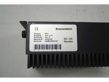 Elektrosistēma - Iekraušanas tehnika Jungheinrich 52032357 | Omvormer Transformer 48V -> 24V/5A for EKS310 sn. KAM Omvormer Transformer 48V -> 24V/5A for EKS310 sn. KAMO160847J07: foto 3