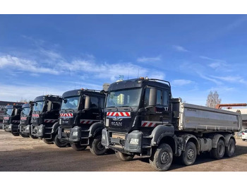 Kravas automašīna pašizgāzējs MAN TGS 35.460 / 8x6 – Meiller Trójstronna wywrotka  / Euro 6c / Kamera /: foto 5