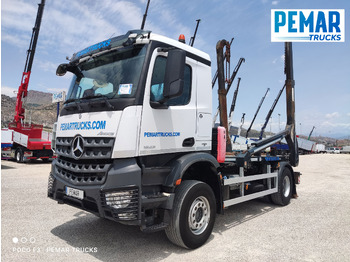 Būvgružu konteineru vedējs MERCEDES-BENZ Arocs 1845