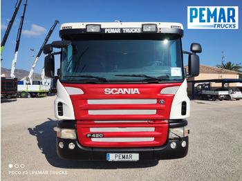 Kravas auto ar manipulatoru SCANIA P 420 GRUA GANCHO MULTILIFT 6X2: foto 3