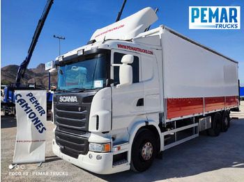 Kravas automašīna ar tentu SCANIA R 440