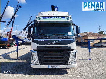 Kravas auto ar manipulatoru VOLVO FM 500 6X2 GRUA CAJA FIJA: foto 2