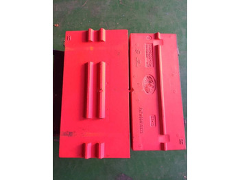 Jaunā Rezerves daļa - Žokļu drupinātājs BLOW BAR  for Impact crusher: foto 5