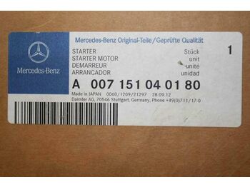 Starteris MERCEDES-BENZ
