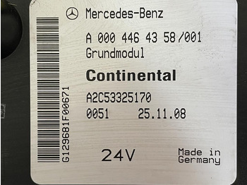 Drošinātājs - Kravas automašīna MERCEDES-BENZ ACTROS GRUNDMODUL - A 000 446 4358: foto 3