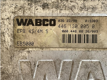 Elektroniskais vadības bloks (ECU) - Kravas automašīna MERCEDES-BENZ WABCO EPB 4S/4M - 000 446 08 36: foto 3