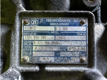 Pārnesumkārba - Autobuss ZF ECOMID 8S 180: foto 4