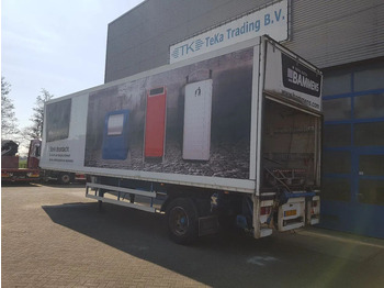 Puspiekabe slēgtā virsbūve Schmitz Cargobull City oplegger Laadklepprobleem Apk: foto 3