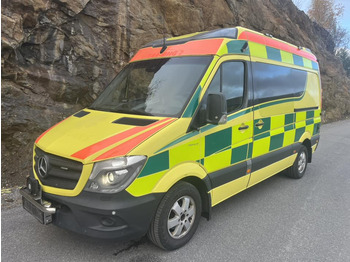 Ātrās palīdzības mašīna Mercedes-Benz Sprinter 319 - AMBULANCE / Krankenwagen: foto 2