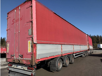 Kravas automašīna ar tentu Scania Nousukapelli+Jyki kärry 3m sisäkork.liukukatot: foto 3