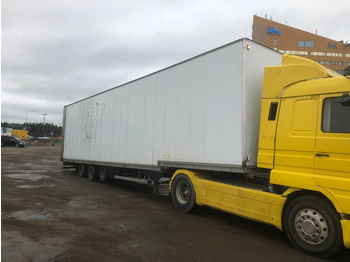 Puspiekabe slēgtā virsbūve VAN HOOL Mega
