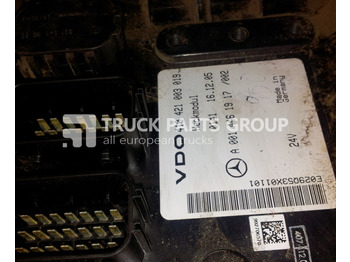 Elektroniskais vadības bloks (ECU) - Kravas automašīna MERCEDES-BENZ Actros MP2, MP3, EURO3, EURO 4, EURO5, Heckmodul, control unit, control unit: foto 4