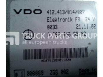 Elektroniskais vadības bloks (ECU) - Kravas automašīna MERCEDES-BENZ control unit: foto 2