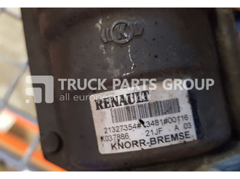 Bremžu vārsts - Kravas automašīna RENAULT T series, Range, Gama EURO 6 EBS modulator front + rear, K001411 EBS modulator: foto 4