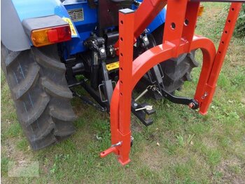 Jaunā Zemes urbis - Traktors Vemac Erdbohrer Bohrer Bodenbohrer bis 40cm Zapfwelle Neu: foto 5