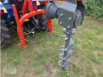 Jaunā Zemes urbis - Traktors Vemac Erdbohrer Bohrer Bodenbohrer bis 40cm Zapfwelle Neu: foto 4