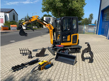 Mini-ekskavators Minibagger BK2000KSR inkl. Zubehörpaket *INKL.19% MWST*BERGER KRAUS*YANMAR*SCHWENKARM* VERSTELLFAHRWERK*: foto 3