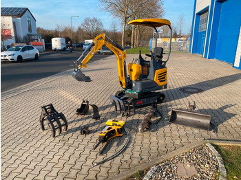 Mini-ekskavators Minibagger BK950JS + Zubehör *INKL.19% MWST*BERGER KRAUS*JOYSTICK*SOFORT!*: foto 2
