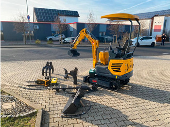 Mini-ekskavators Minibagger BK950JS + Zubehör *INKL.19% MWST*BERGER KRAUS*JOYSTICK*SOFORT!*: foto 3