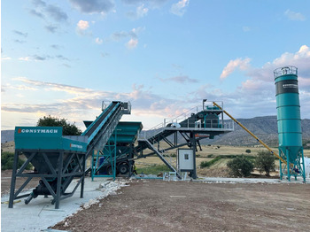 Jaunā Betona rūpnīca Constmach 60 m³/h Portable Concrete Batching Plant: foto 2