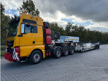 Puspiekabe zema profila platforma GOLDHOFER STZ