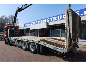 Bortu kravas automašīna/ Platforma, Kravas auto ar manipulatoru MAN TGS 35.360 8x2 Euro 6 Oprijwagen + Hiab 228 E 3 kraan.: foto 4