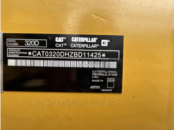 Kāpurķēžu ekskavators 320 Cat Excavator 320cl 320d 320dl 320d2 Secondhand Cat 320cl Excavator: foto 3